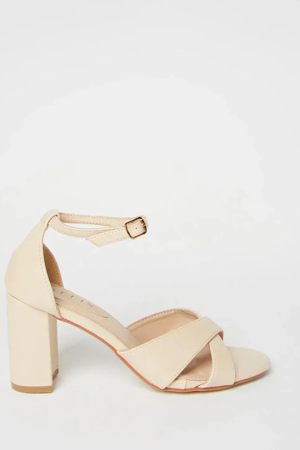 Cassidy Cross Strap High Block Heeled Sandals