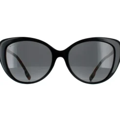 Cat Eye Black Dark Grey BE4407