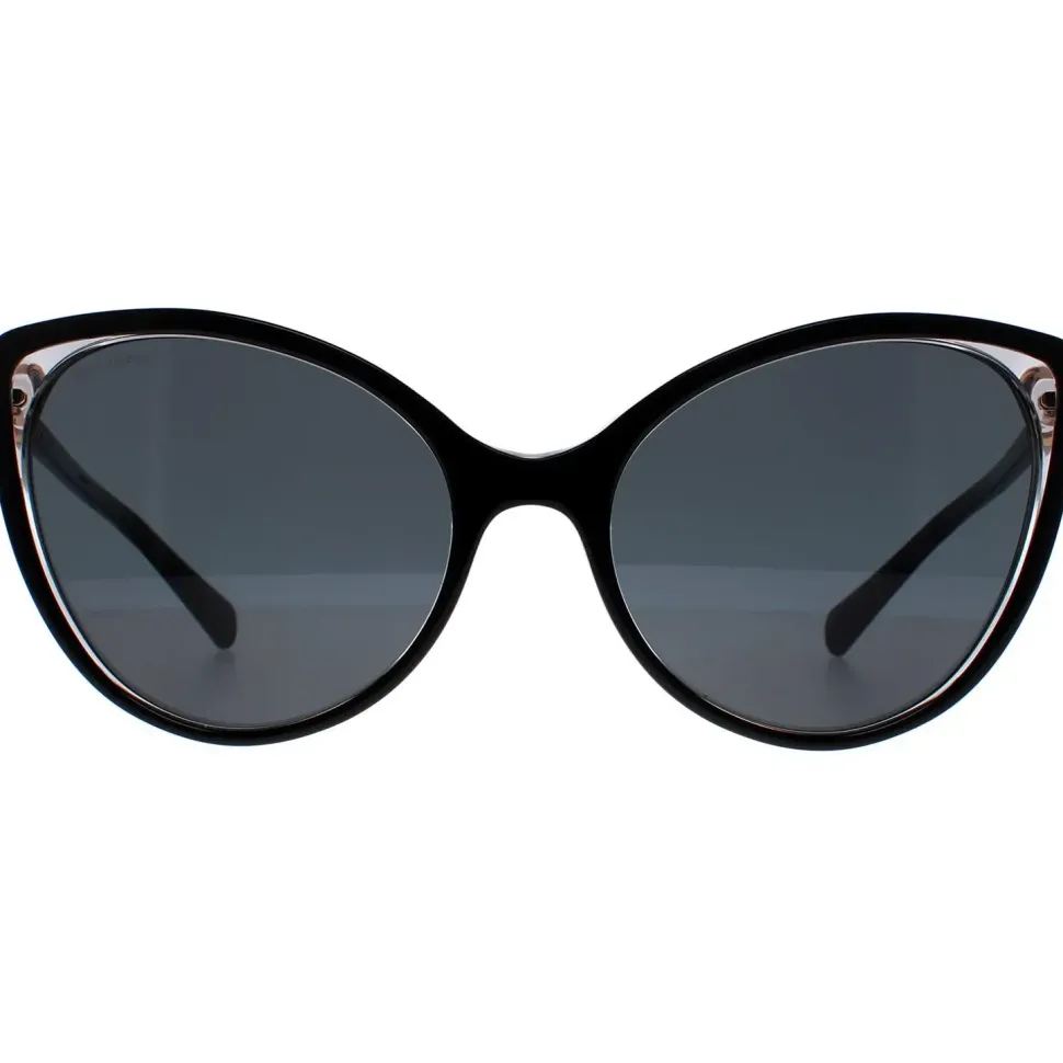 Cat Eye Black Grey Transparent Dark Grey BV8246B