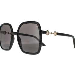 Cat Eye Black With Green and Red Glitter Green Sunglasses
