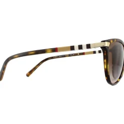 Cat Eye Dark Havana With Gold Detailing Brown Gradient BE4216 Sunglasses