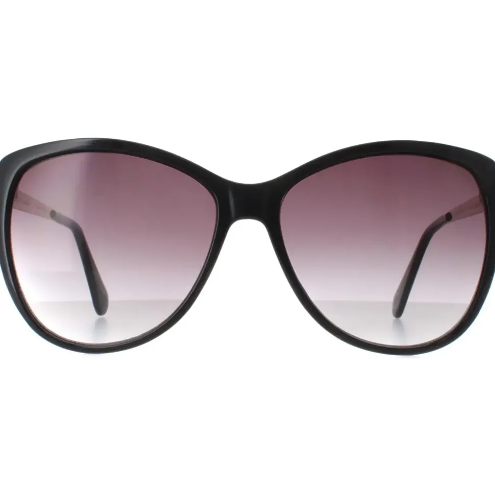 Cat Eye Glossy Black Purple Gwyneth