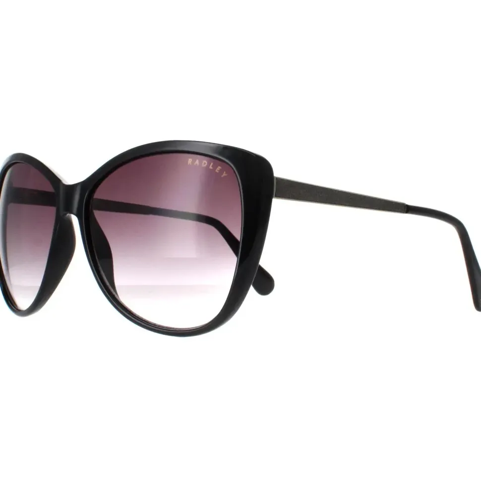 Cat Eye Glossy Black Purple Gwyneth