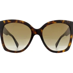 Cat Eye Havana Brown Gradient Sunglasses