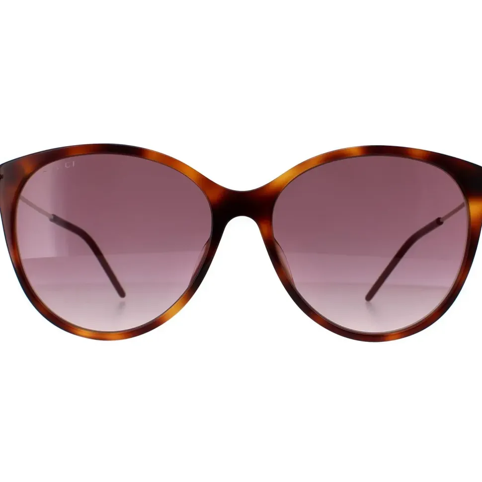 Cat Eye Havana Gold Red Gradient GG1268S