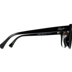 Cat Eye Shiny Black Grey Gradient RA5305U
