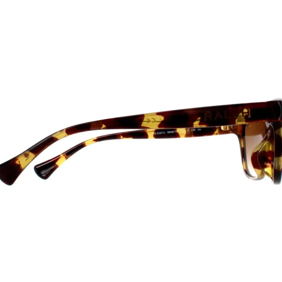 Cat Eye Yellow Havana Brown Gradient RA5307U