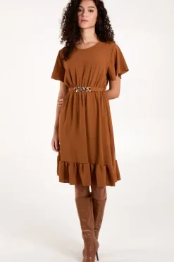 Chain Belt Dress