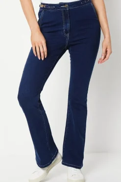 Chain Detail Kickflare Jean