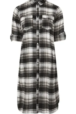 Check Maxi Shirt