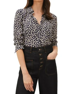 Clover Leaf Print Shirt-Printed