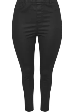 Coated Stretch Pull On GRACE Jeggings