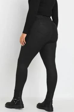 Coated Stretch Pull On GRACE Jeggings