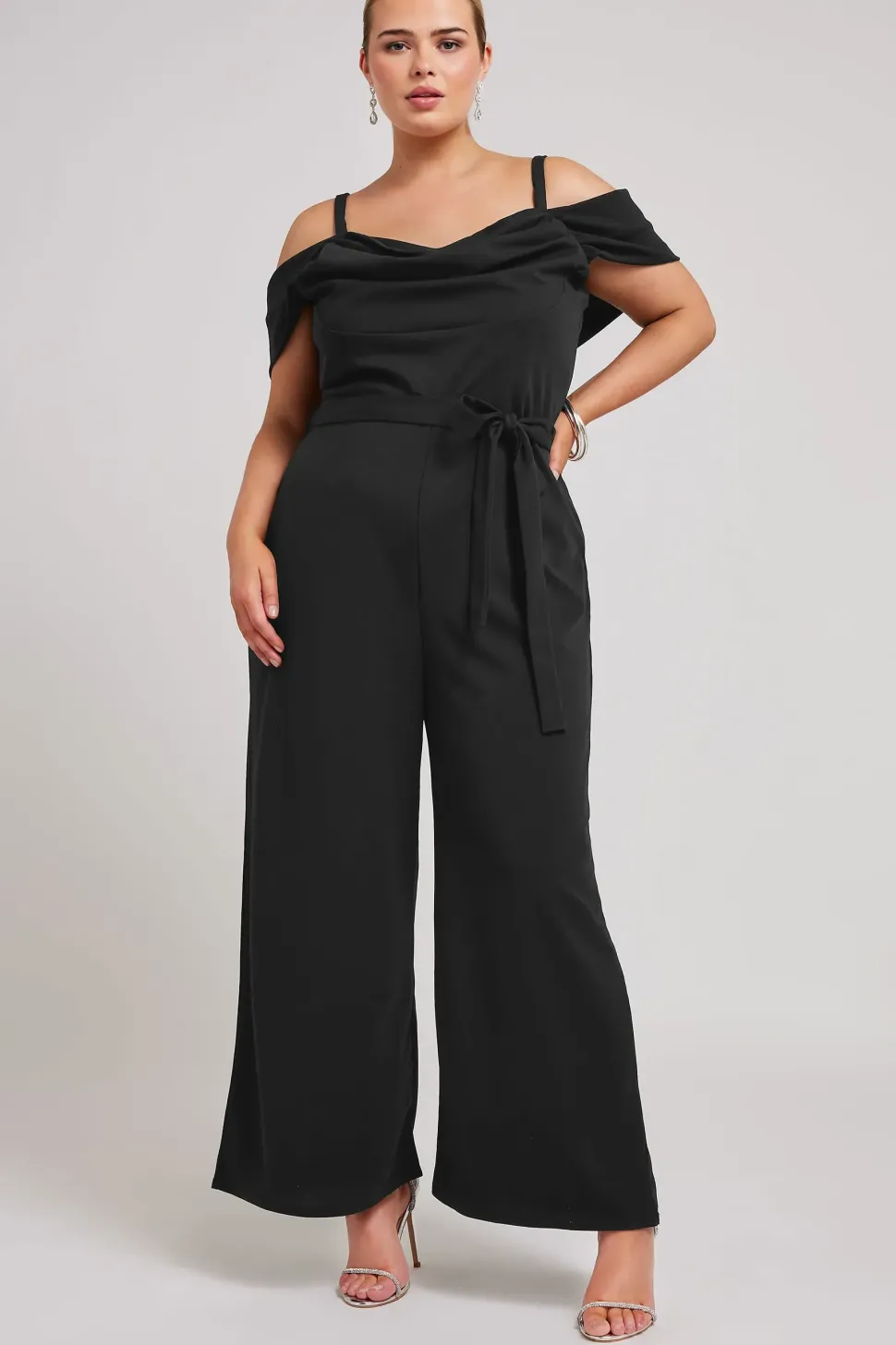 Cold Shoulder Jumpsuit