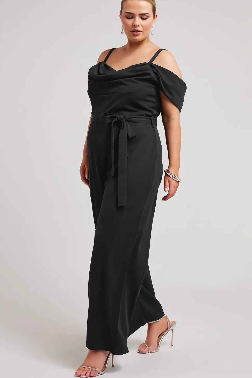 Cold Shoulder Jumpsuit