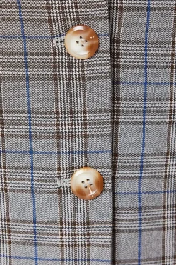 Collar Button Through Shift Dress