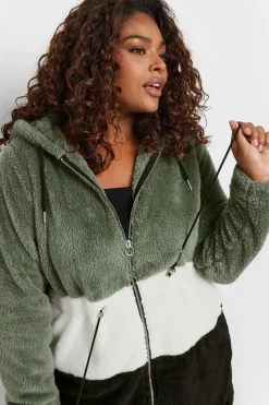 Colour Block Fleece Jacket