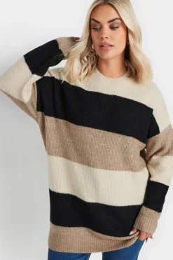 Colourblock Knitted Jumper