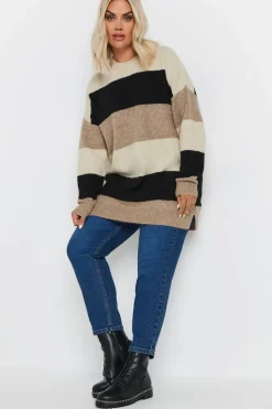 Colourblock Knitted Jumper