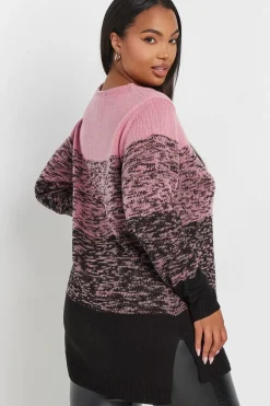 Colourblock Knitted Jumper
