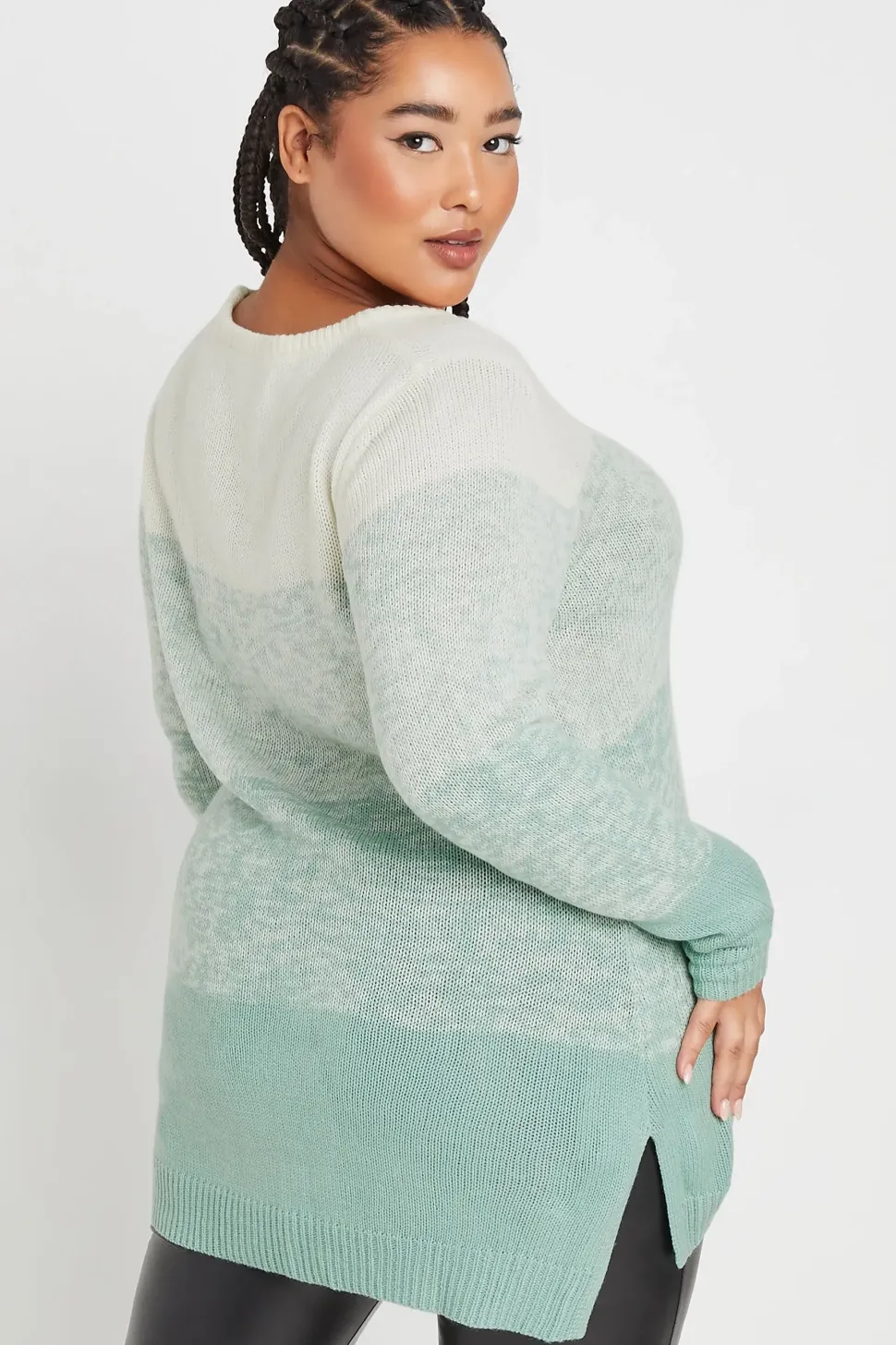 Colourblock Knitted Jumper