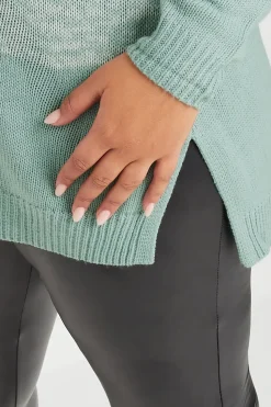 Colourblock Knitted Jumper