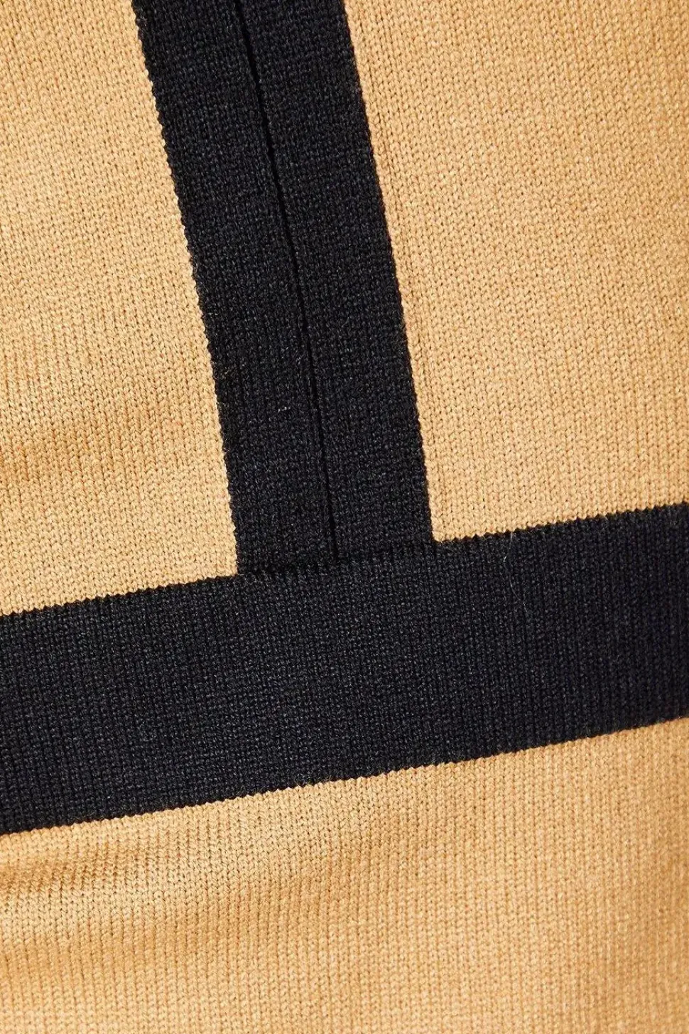 Colourblock V Neck Mini Dress
