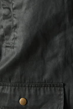 Contrast Detail Wax Jacket
