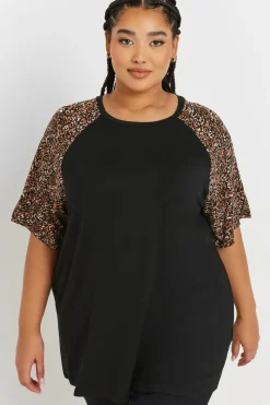 Contrast Sleeve T-Shirt