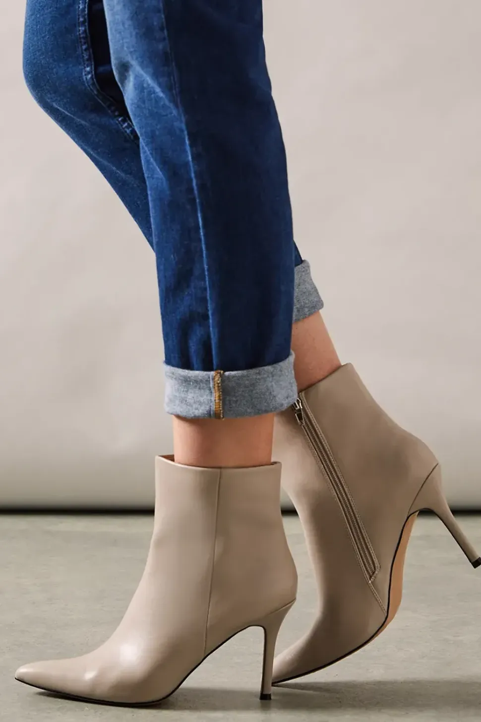 Corsica Pointed Stiletto Ankle Boots