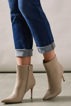 Corsica Pointed Stiletto Ankle Boots