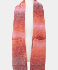 Cosy Ombre Striped Pocket Scarf