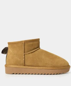 Cosy Suede Mini Ankle Boots
