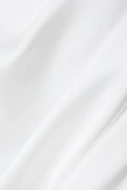 Cowl Neck Slash Neck Bridal Dress