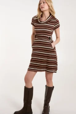 Cowl Neck Tunic Dress