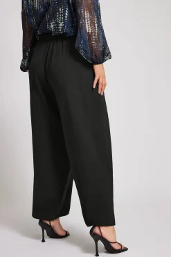 Crepe Wide Leg Trousers