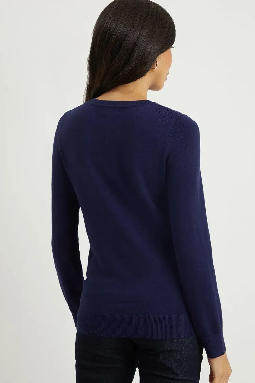 Crew Button Detail Jumper