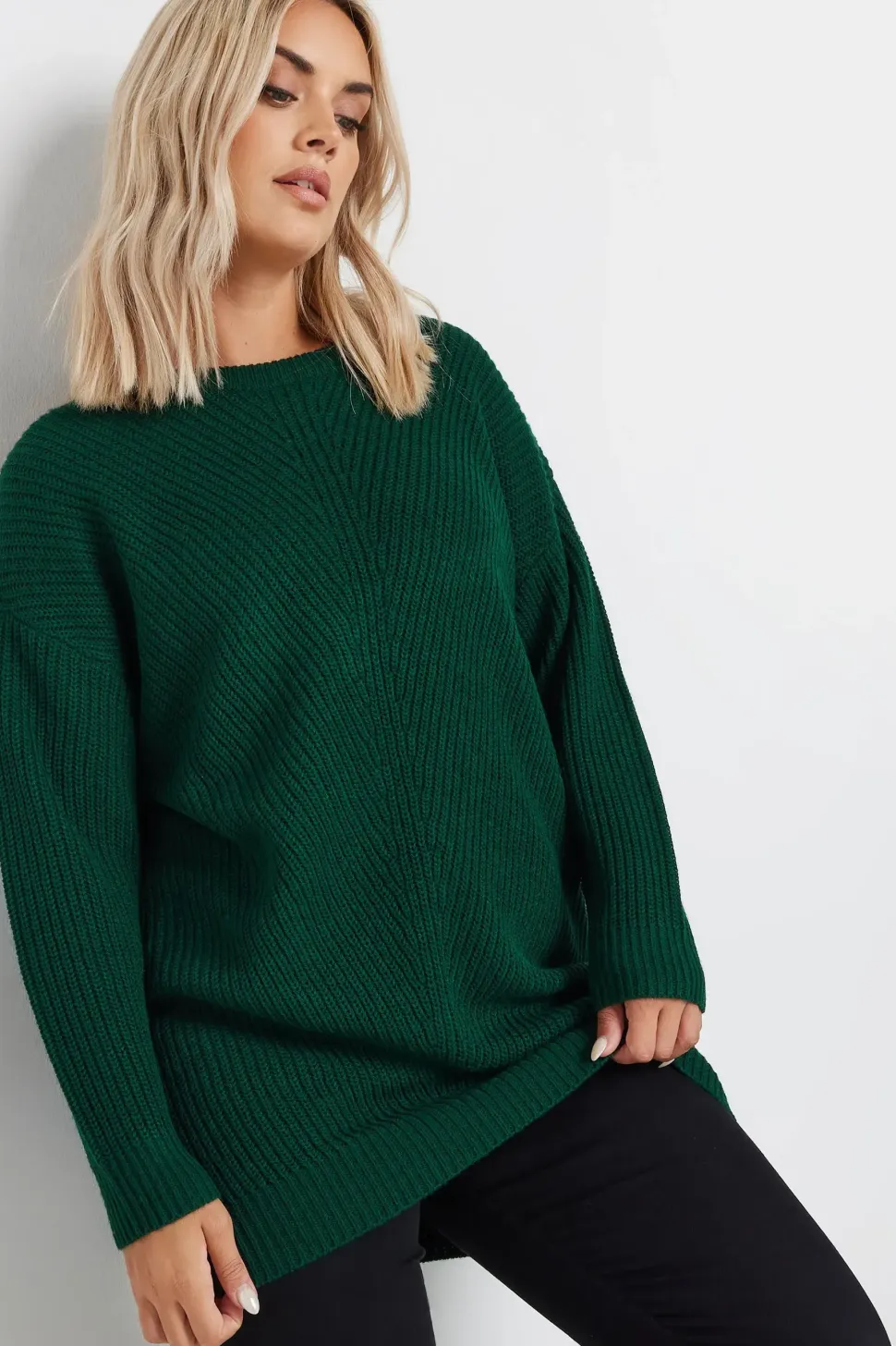 Crew Neck Knitted Jumper