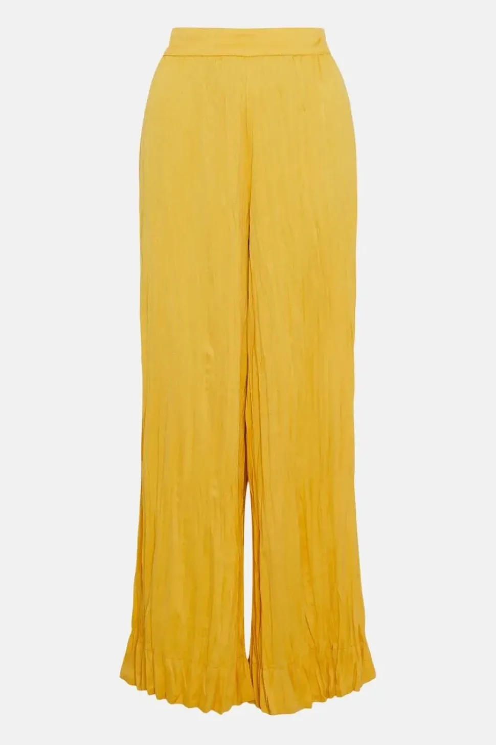 Crinkled Satin Wide Leg Trouser Coord