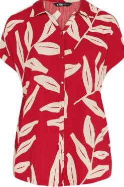 Crinkle Short Sleeve Shirt