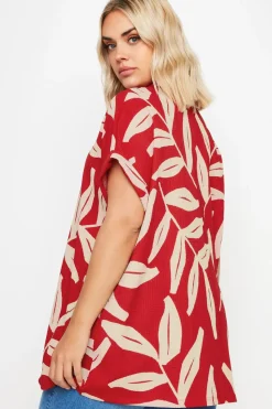 Crinkle Short Sleeve Shirt
