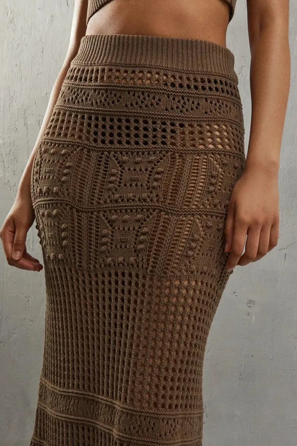 Crochet Midaxi Skirt