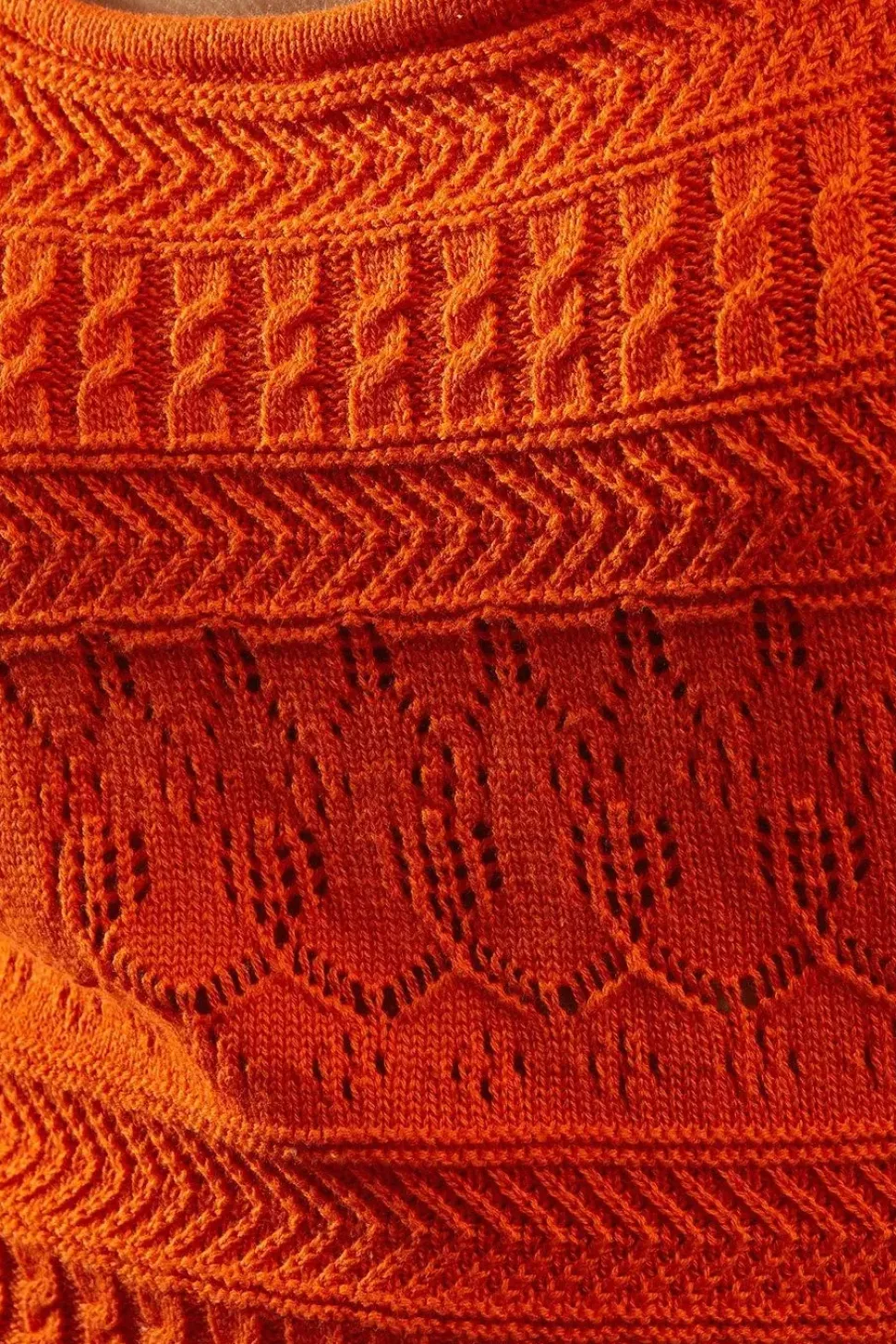 Crochet Square Neck Midi Dress