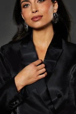 Crop Double Breasted Blazer