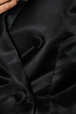 Crop Double Breasted Blazer