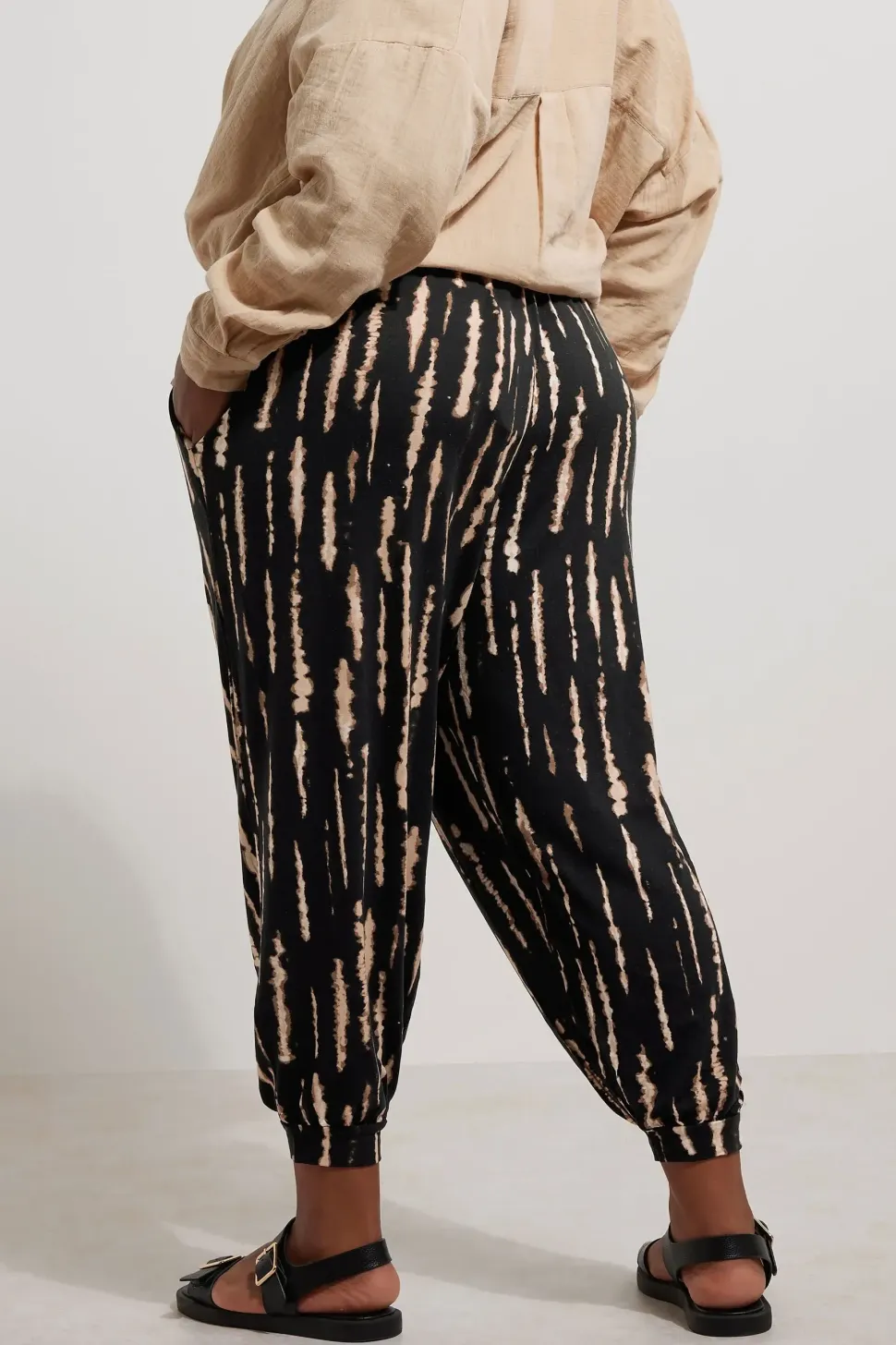 Crop Harem Trousers
