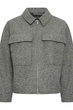 Cropped Boucle Jacket