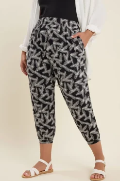 Cropped Harem Joggers