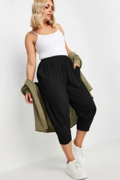 Cropped Harem Trousers