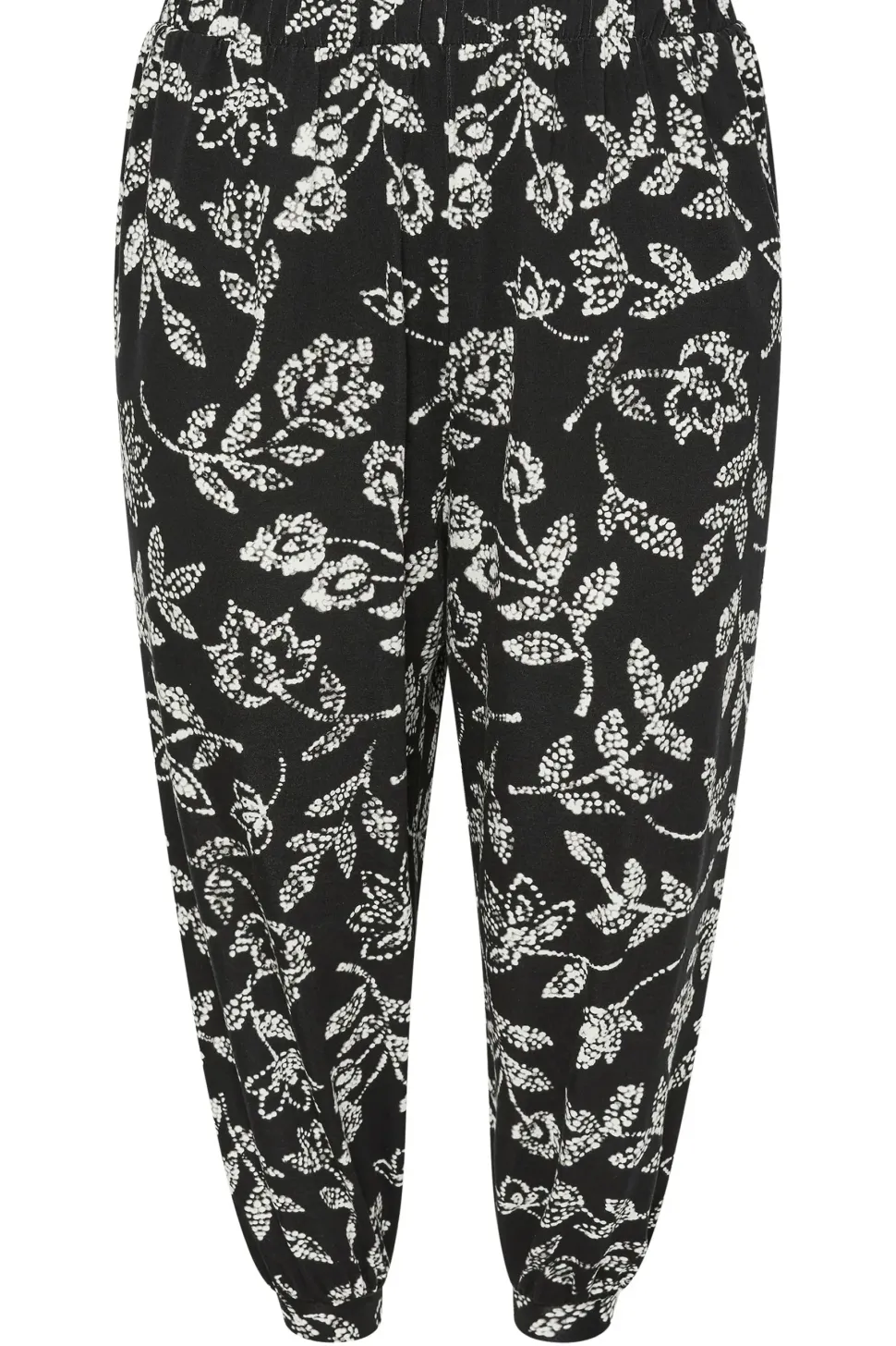 Cropped Harem Trousers
